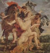 Peter Paul Rubens The Rape of the Daughter of Leucippus (mk08) oil painting on canvas